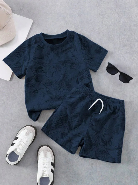 Boys' Casual T-Shirt & Shorts Set