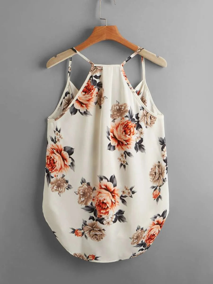 Women's Elegant Floral Wrap