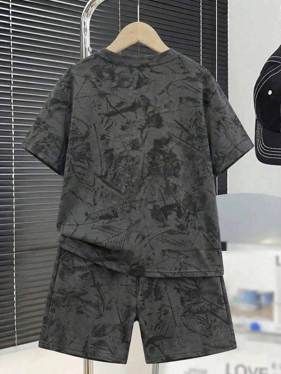 Boys' Casual T-Shirt & Shorts Set