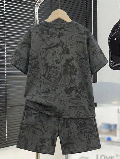Boys' Casual T-Shirt & Shorts Set