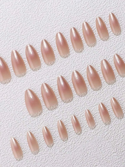 Pearl Ombre Press-On Nails