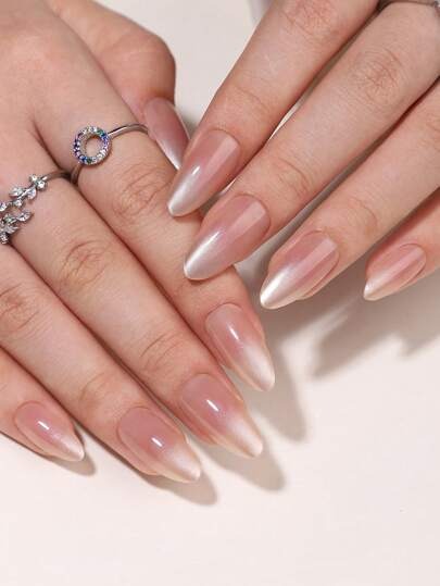 Pearl Ombre Press-On Nails