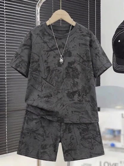 Boys' Casual T-Shirt & Shorts Set