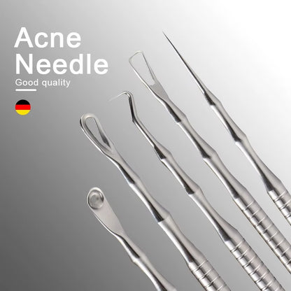 Stainless Steel Acne Extractor Kit