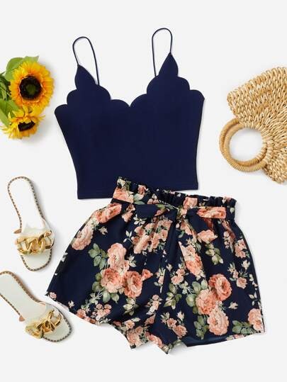Women's Elegant Scallop