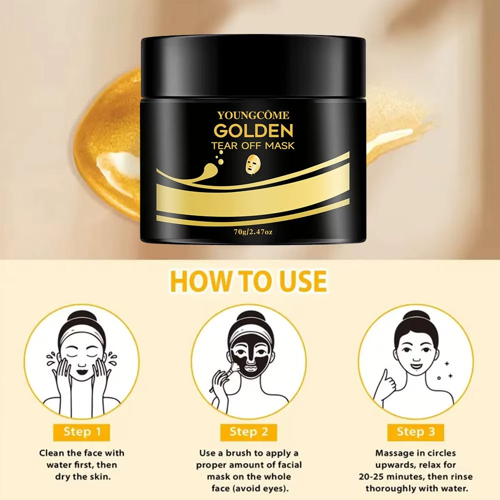 Golden Peel-Off Face Mask