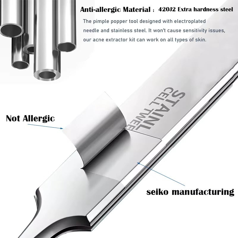 Stainless Steel Blackhead Remover Tool