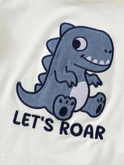 Boys' Dino T-Shirt & Shorts Set