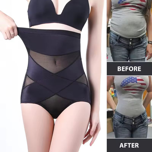 High Waist Tummy Control Shapewear Briefs