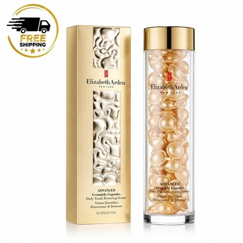 Elizabeth Arden Ceramide Capsules Daily Youth Restoring Serum - 90 Capsules seal